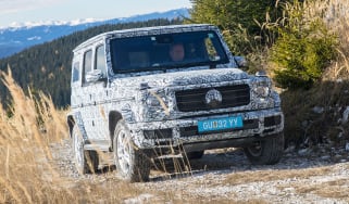 Mercedes G-Class prototype - front