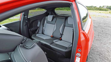 Ford Fiesta ST - rear seats