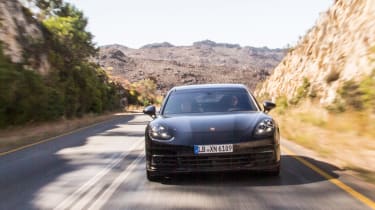 Porsche Panamera ride - full front