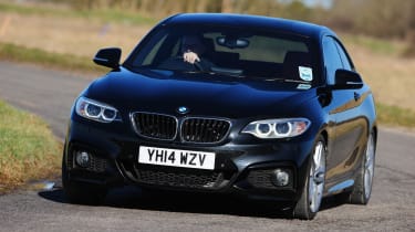 BMW 2 Series M Sport - front cornering