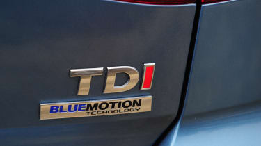 VW Golf 1.6 TDI SE badge