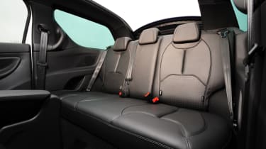 Citroen DS3 Cabrio 1.6 THP rear seats