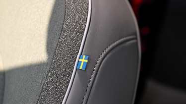 Volvo EX30 Extended Range RWD Plus - Swedish flag on seat