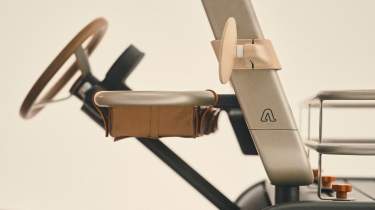 New Amble One electric buggy - wing mirror