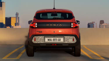 Dacia Spring - full rear