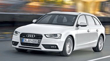 Audi A4 Avant front tracking