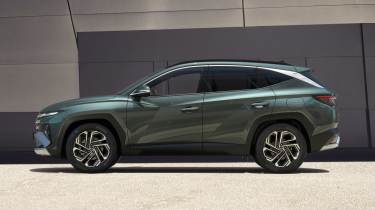 Hyundai Tucson facelift 2024 - side