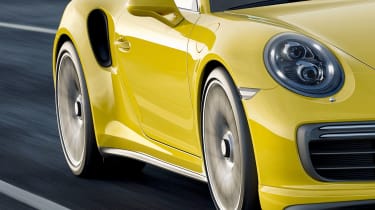 New 2016 Porsche 911 Turbo S detail