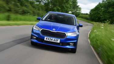 Skoda Fabia - front cornering