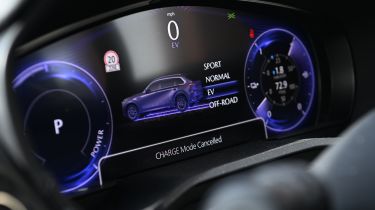 Mazda CX-80 - driver's display