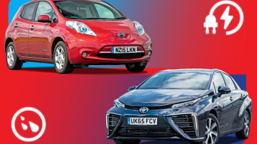 Electric vs Hydrogen header