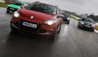 Renault Megane Sport Tourer front tracking