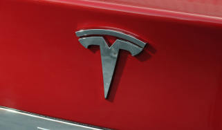 Tesla logo badge 