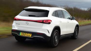 Used Mercedes EQA - rear action
