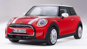 MINI 3-door hatch facelift - front red