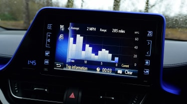 Toyota C-HR - infotainment screen