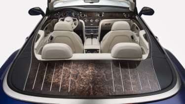 Bentley Grand Convertible rear wood