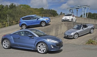 Peugeot RCZ vs. stylish rivals