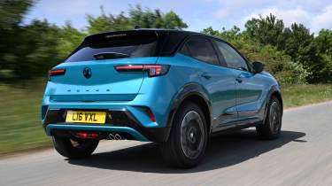 Vauxhall Mokka - rear tracking