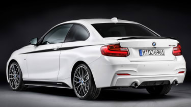 BMW M235i rear