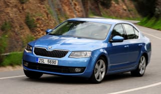 2013 Skoda Octavia front cornering