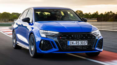 Audi RS 3 Sportback Performance Edition - front tracking