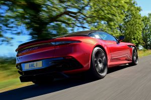 Aston Martin DBS Superleggera - rear driving
