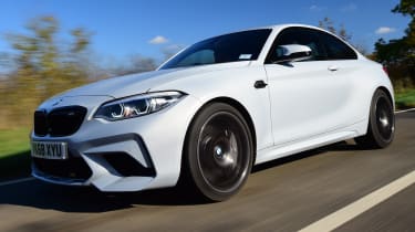 bmw m2 competition tracking front