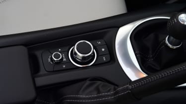 Mazda MX-5 Homura - infotainment controls