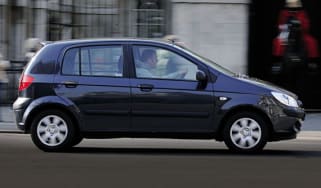 Side view of Hyundai Getz