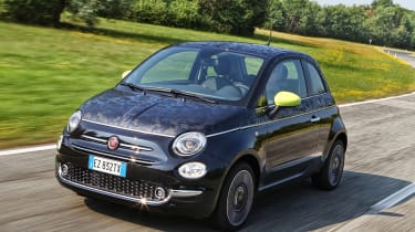 Fiat 500 facelift - front tracking