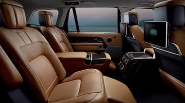 Updated Range Rover - rear seats