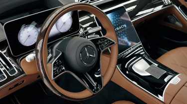 New Mercedes-Maybach V12 Edition - steering wheel