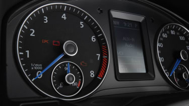 Volkswagen Scirocco R dials