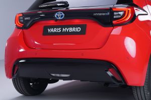 Toyota Yaris - rear 3/4 static studio