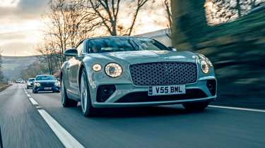 Bentley Continental GT - front tracking