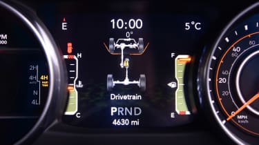Used Jeep Wrangler Mk4 - dials