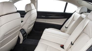 BMW 7 Series saloon rear seats