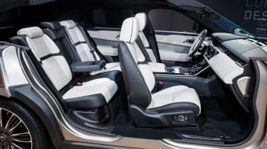 Range Rover Velar show - seats