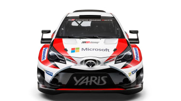 New Toyota Yaris WRC rally car revealed for 2017 nose