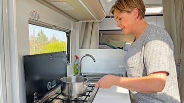 Motorhome hob