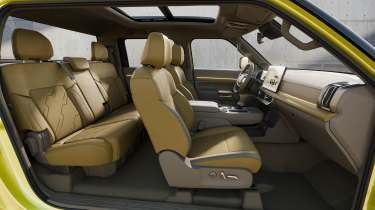Nissan Frontier Pro hybrid - interior overview