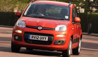 Fiat Panda TwinAir front cornering