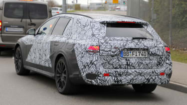 2023 Mercedes E-Class All-Terrain (camouflaged) - rear angle tracking