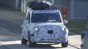 New Mercedes G-Class EQ - front 