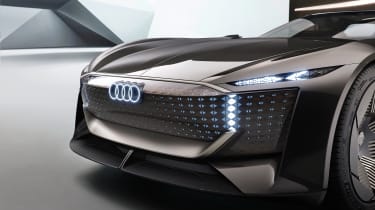 Audi skysphere concept - studio detail
