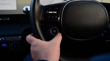 Hyundai Ioniq 5 long termer - second report steering wheel