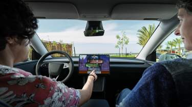 Tesla Model Y Standard driving