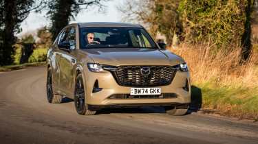 Mazda CX-60 - front cornering