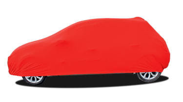 Car-Cover Satin Red für Toyota Yaris